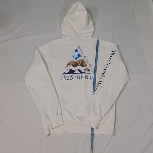 The North Face Mens Places We Love Pullover Hoodie Garden White Size Small Soft - Picture 8 of 16